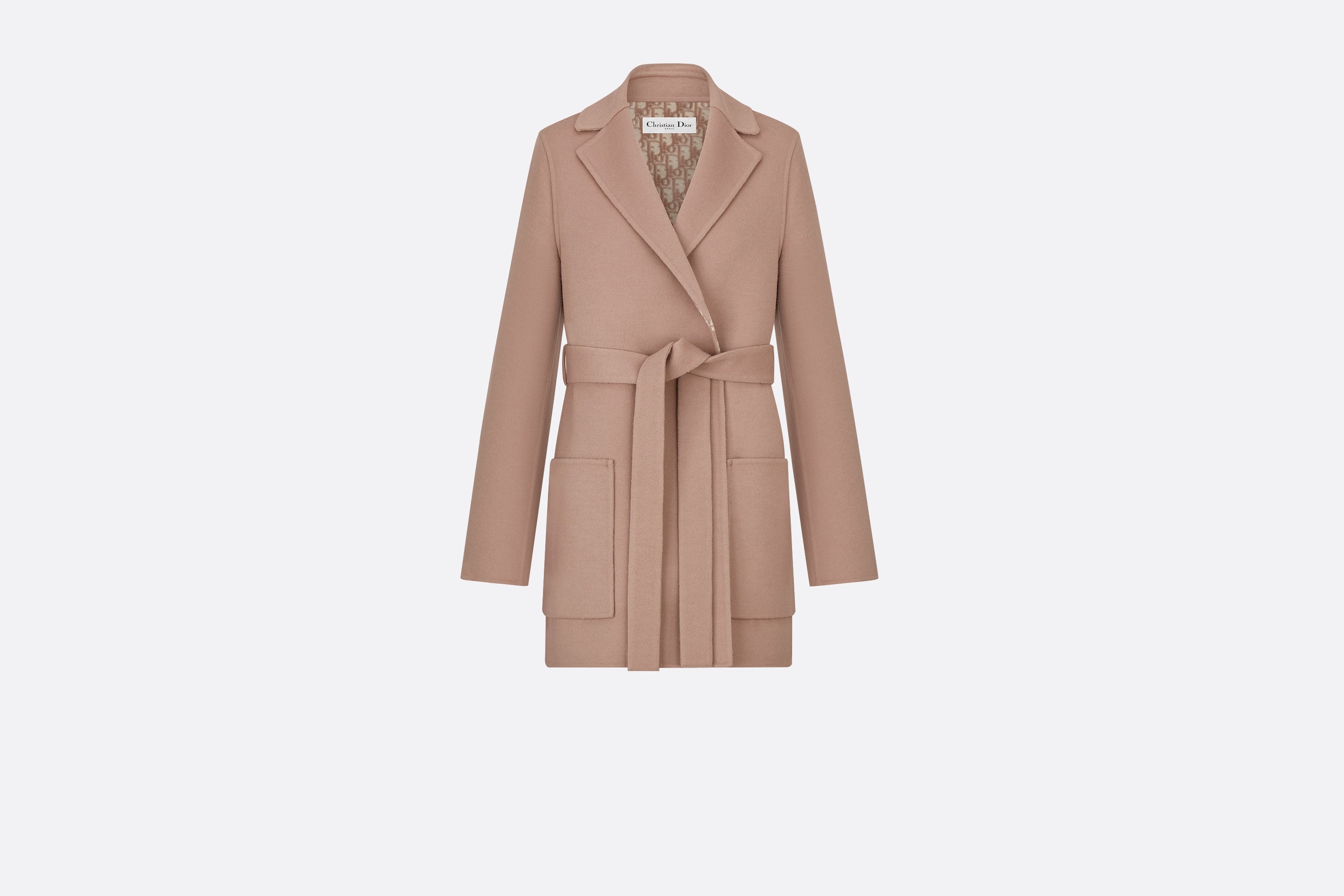 Coat with Belt - 1