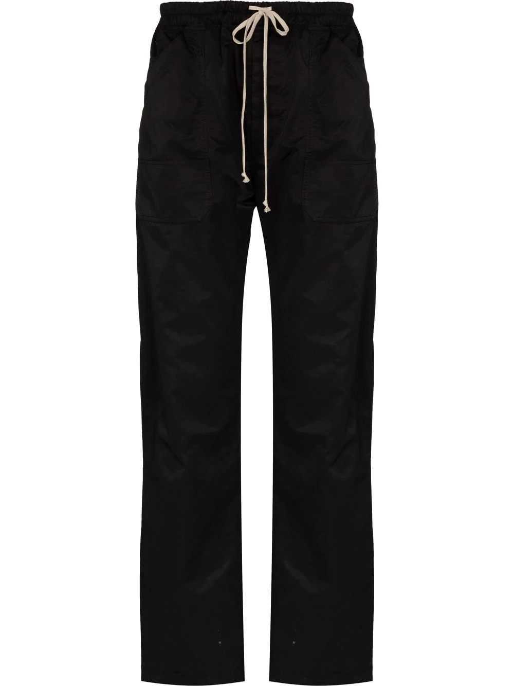 drawstring track pants - 1