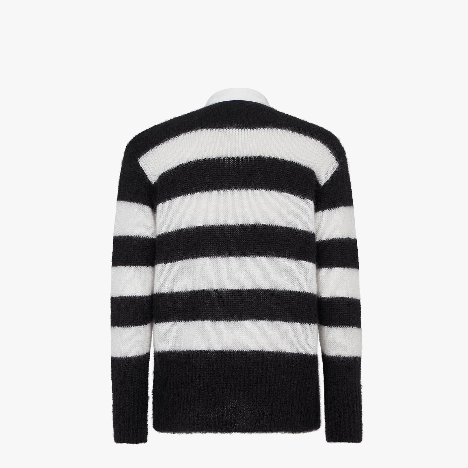 Multicolor mohair and wool pullover - 2