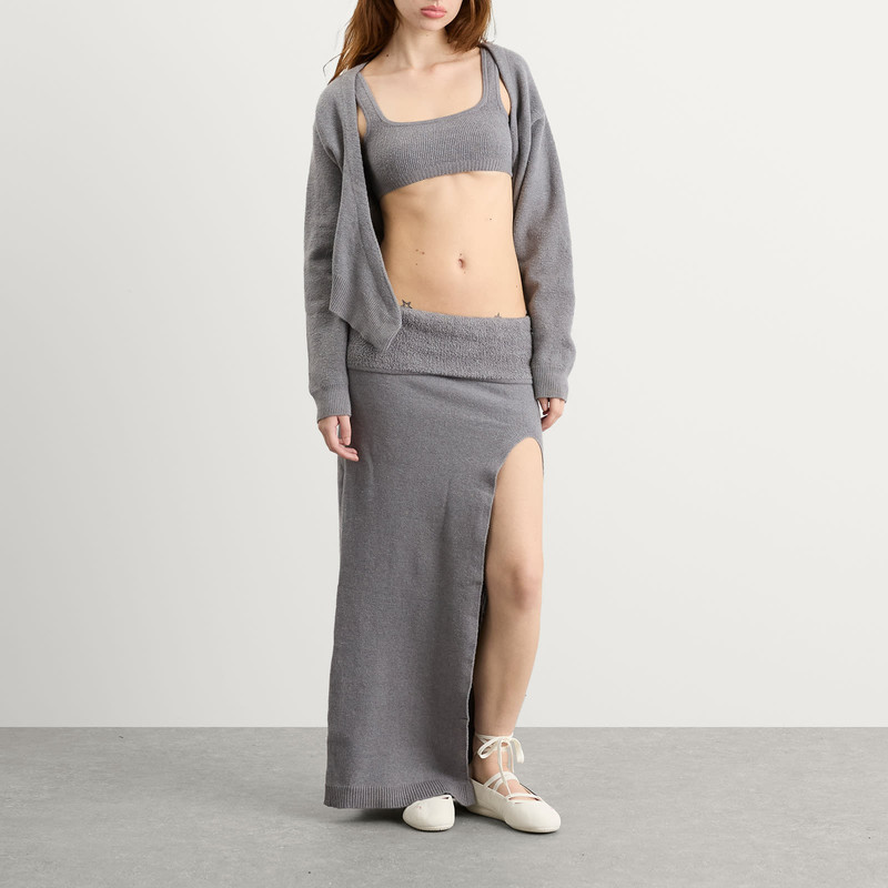SKIMS SKIMS Textured Knit Bralette outlook