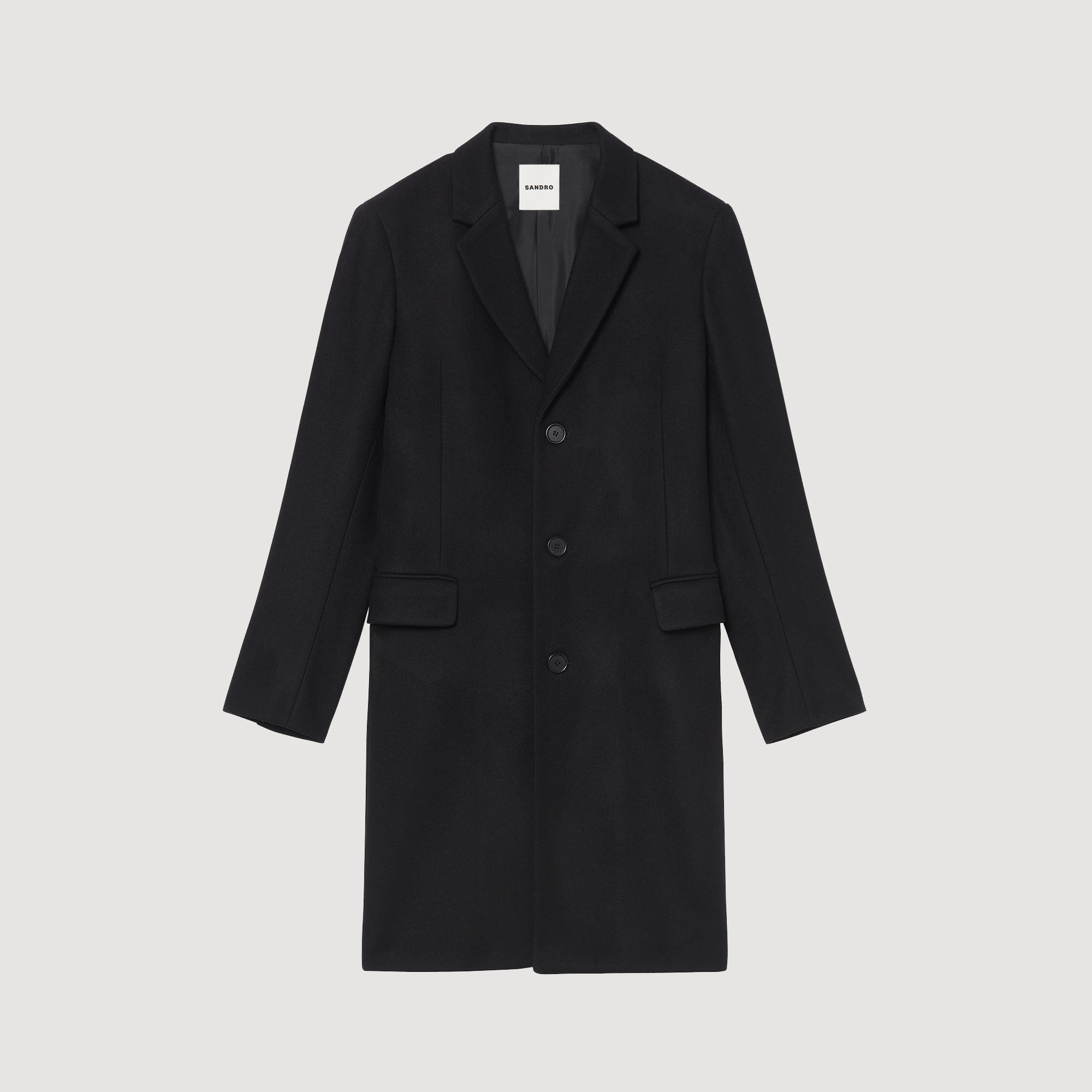 WOOL AND CASHMERE COAT - 1