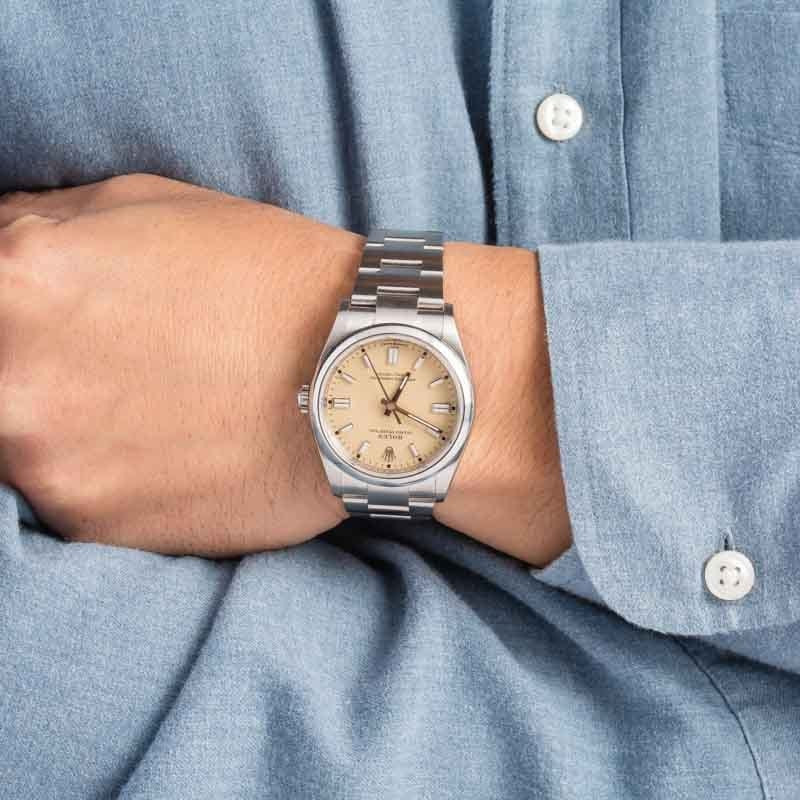 Rolex Oyster Perpetual 36 Ref 126000 Beige Dial - 5