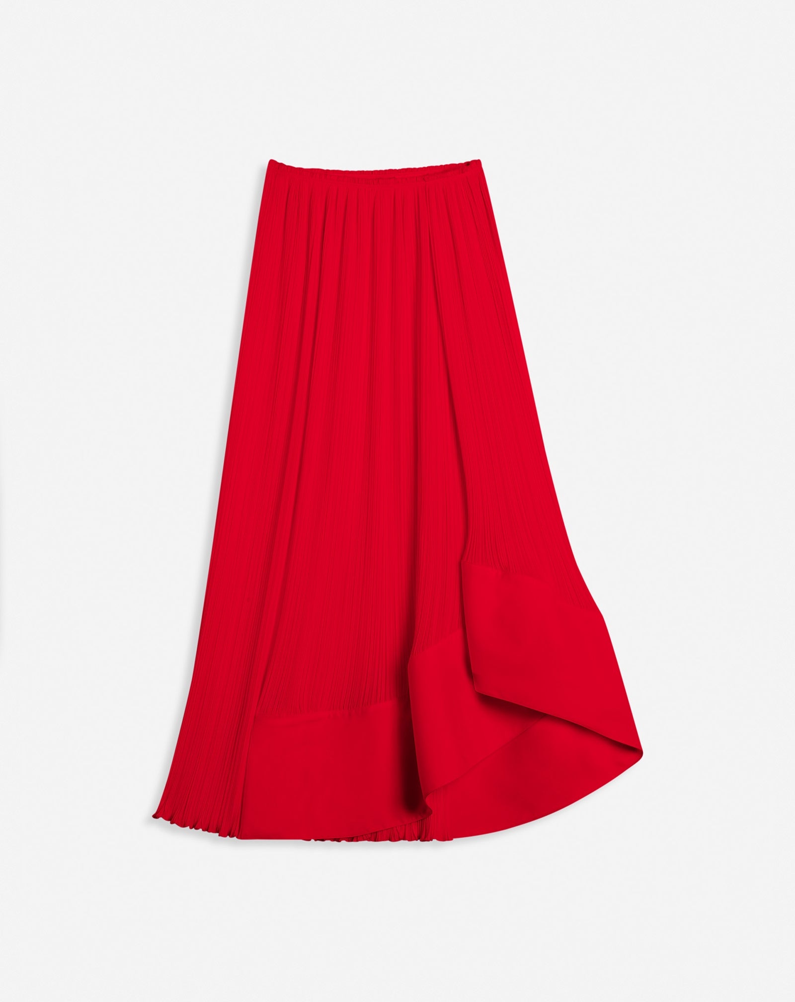 PLEATED MIDI SKIRT - 1