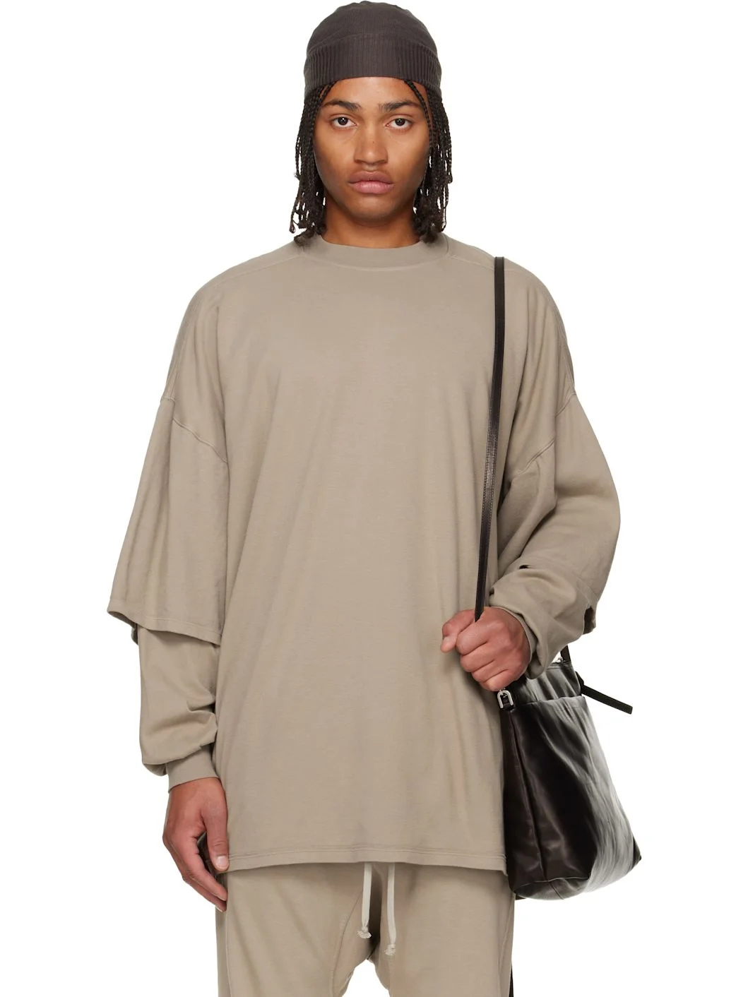 Taupe Concordians Tommy Hustler Sweatshirt - 1