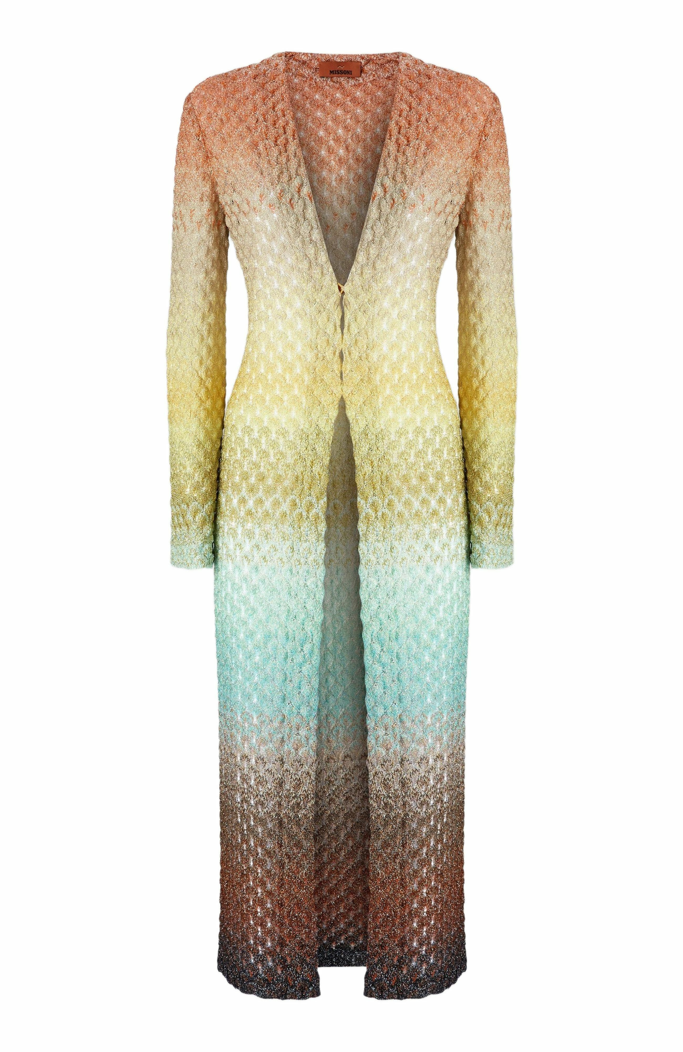 Missoni Long Cardigan In Lace And Lamé in Multicoloured at Nordstrom - 4