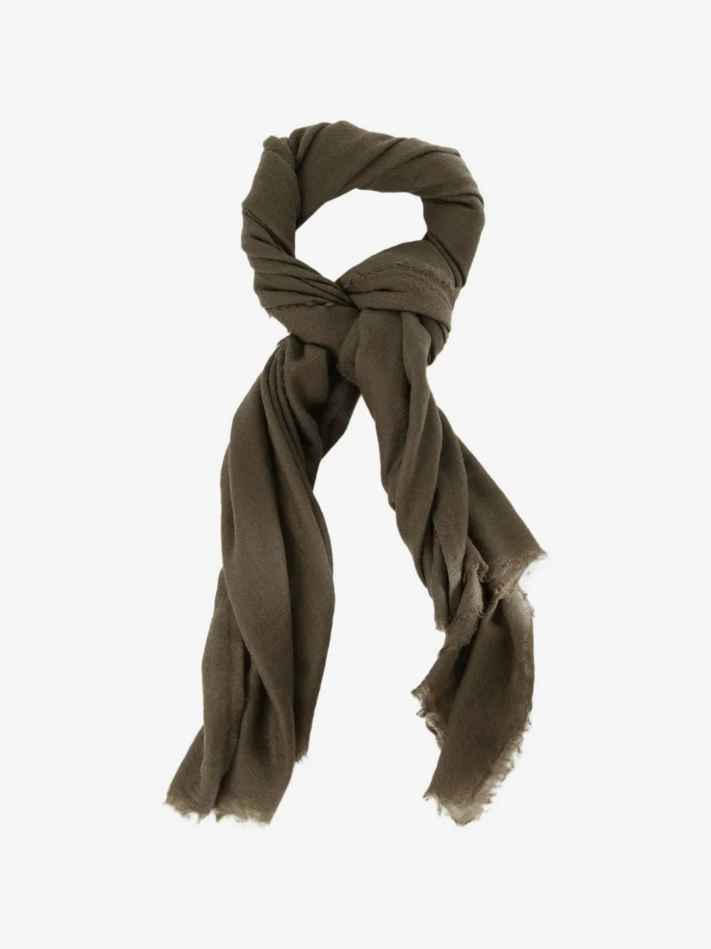 frayed-edge scarf - 1