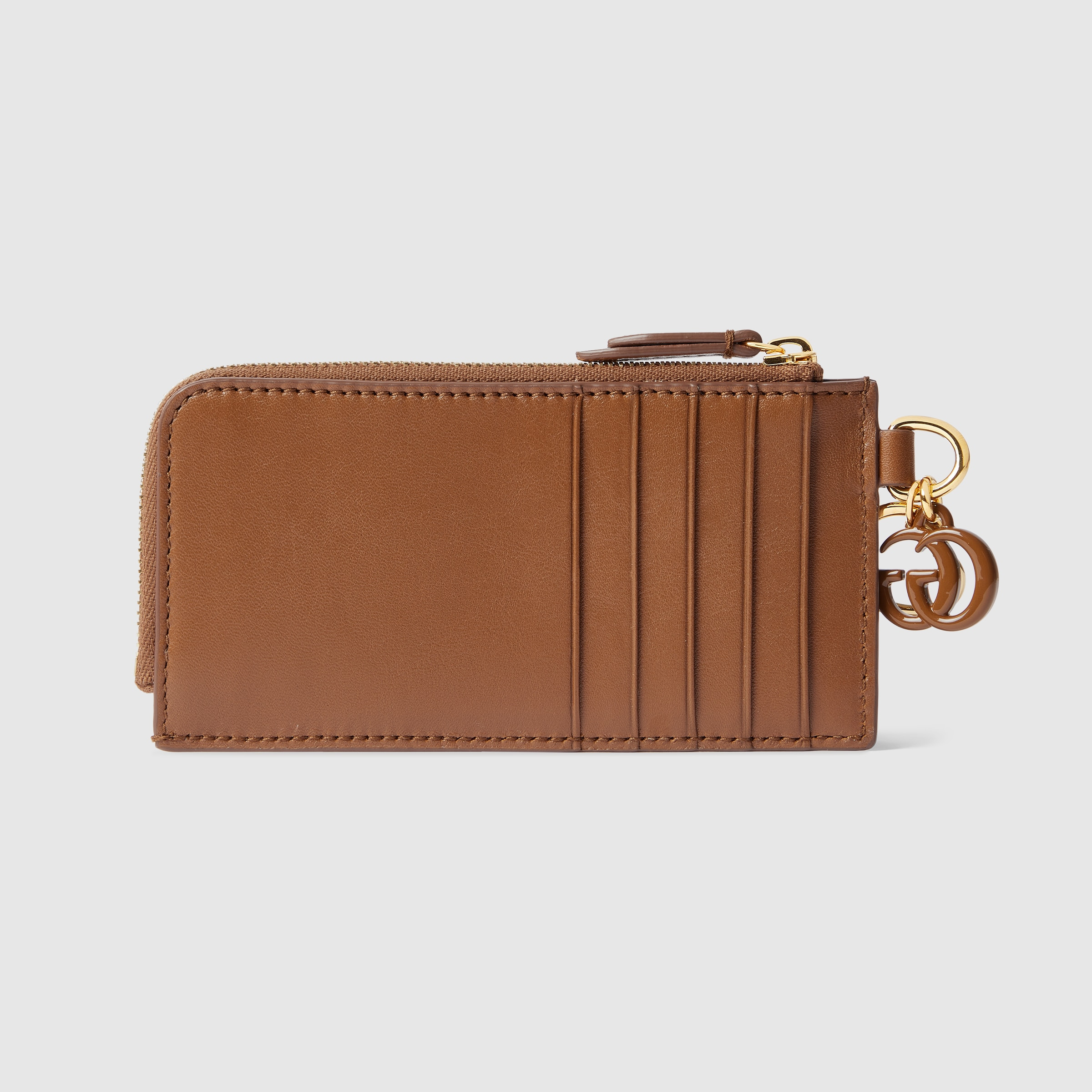 Card case with Double G charm - 4