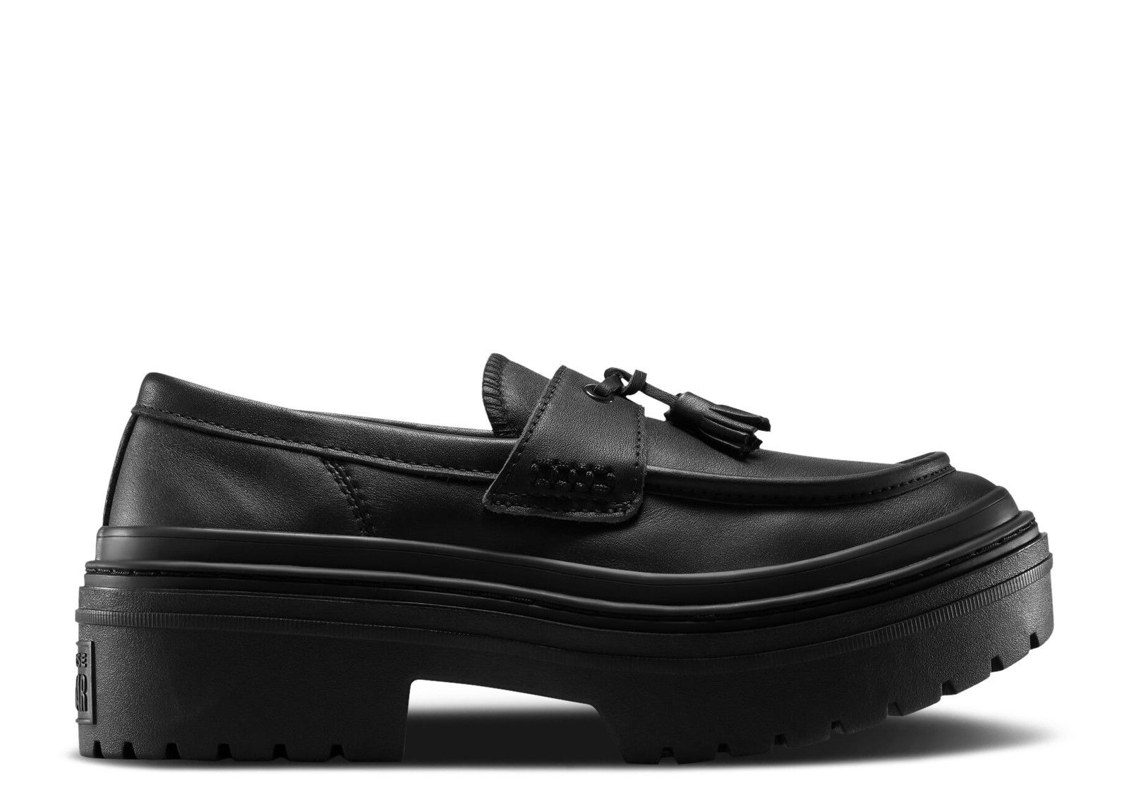 WMNS CHUCK TAYLOR ALL STAR LUGGED HEEL LOAFER PLATFORM LOW 'TRIPLE BLACK' - 1