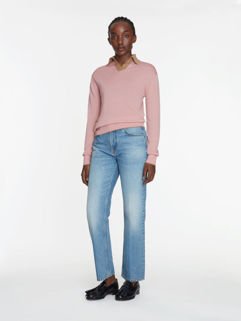EMILIA WICKSTEAD Edward in Heavy Indigo Denim outlook