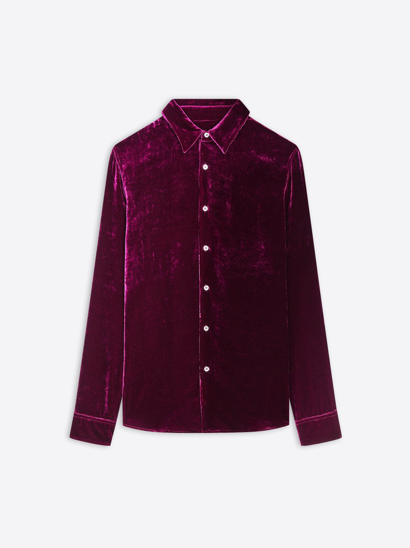SILK VELVET SHIRT 1