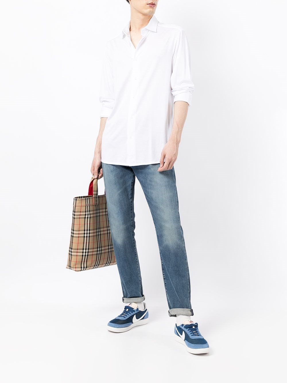 Cotton blend shirt - 3