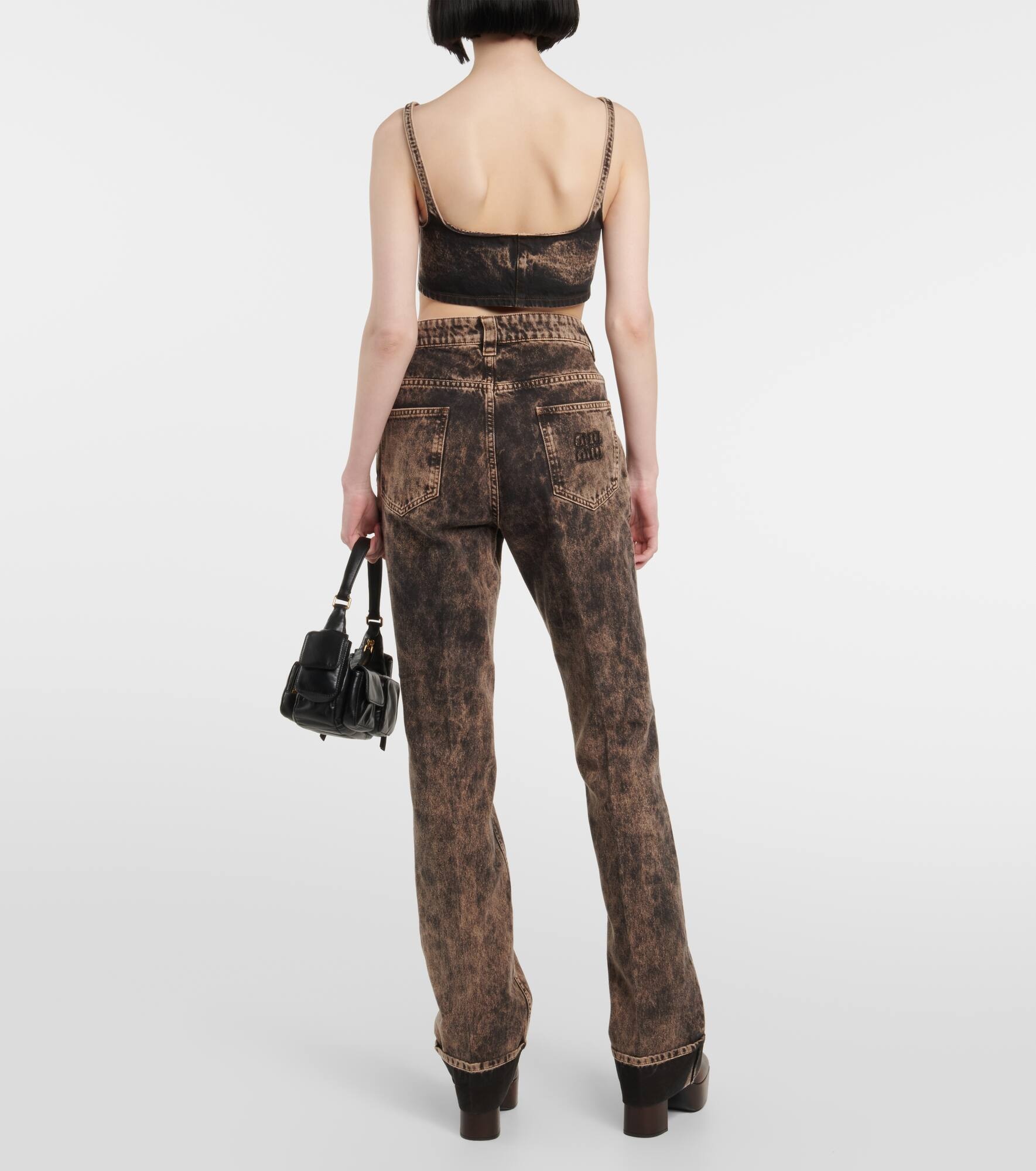 Low-rise straight jeans - 3