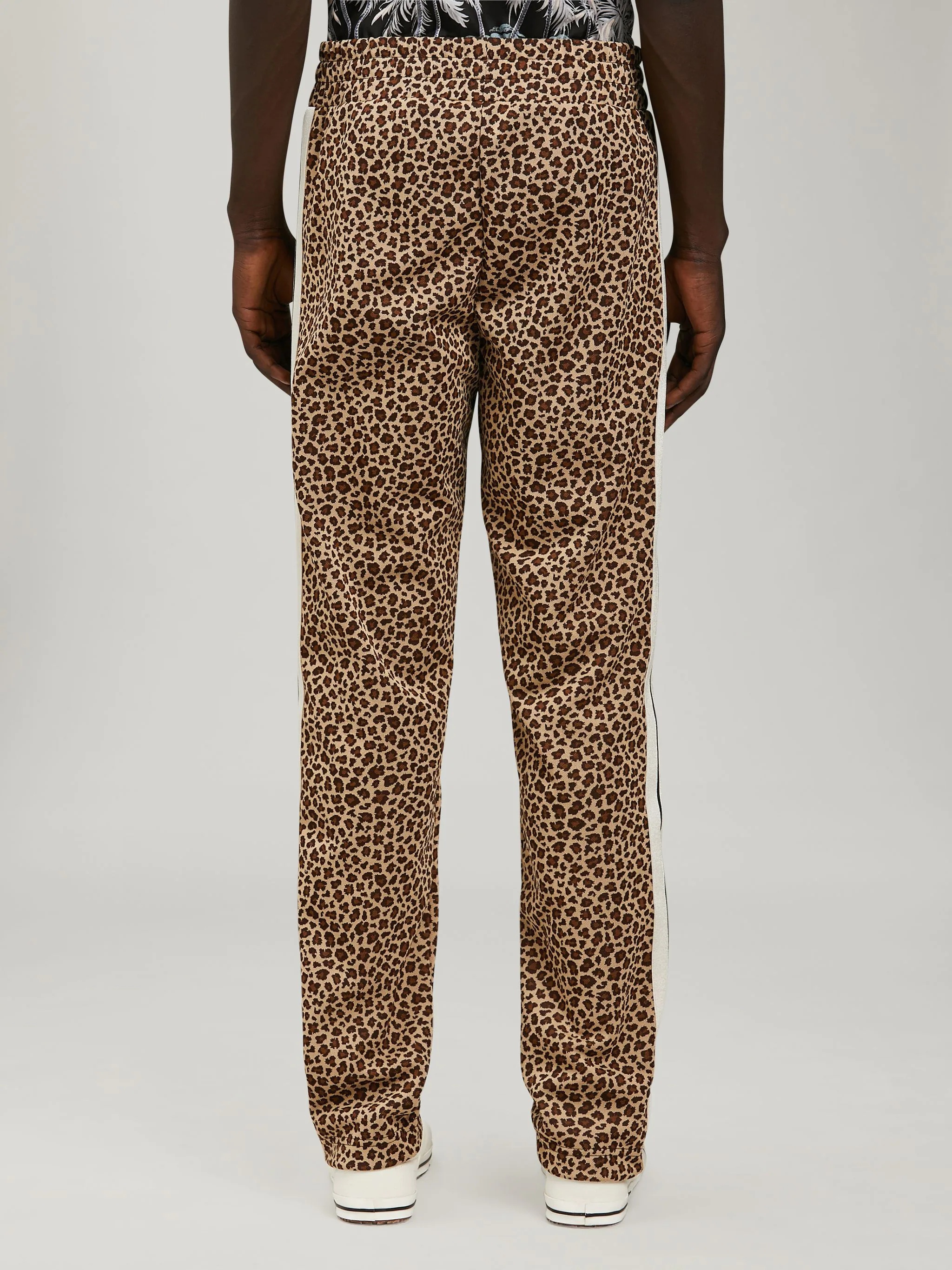 LEOPARD TRACK PANTS - 5