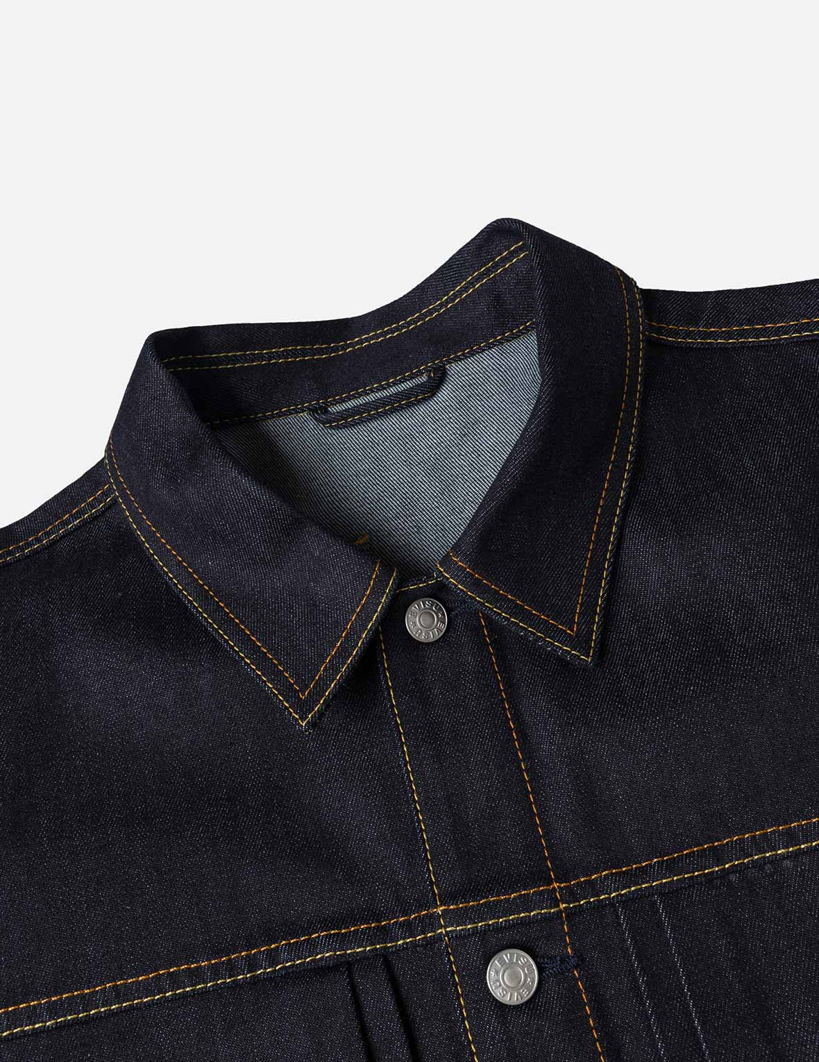 Seagull Print and Multi-Pocket Relax Fit Denim Jacket - 10