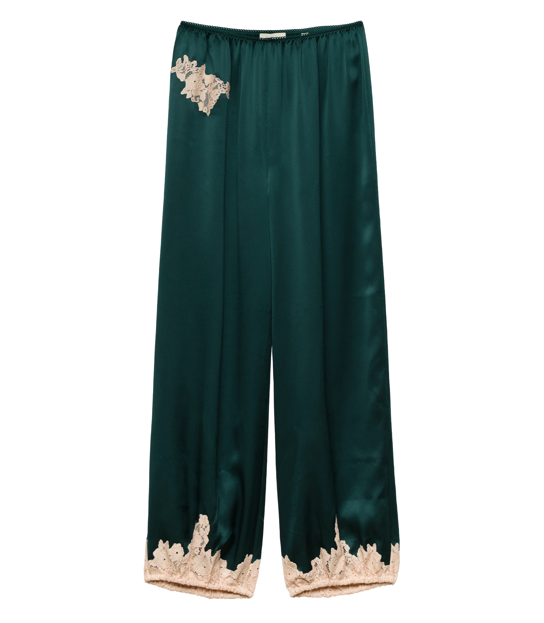 YARIA SILK SATIN PANT - 1