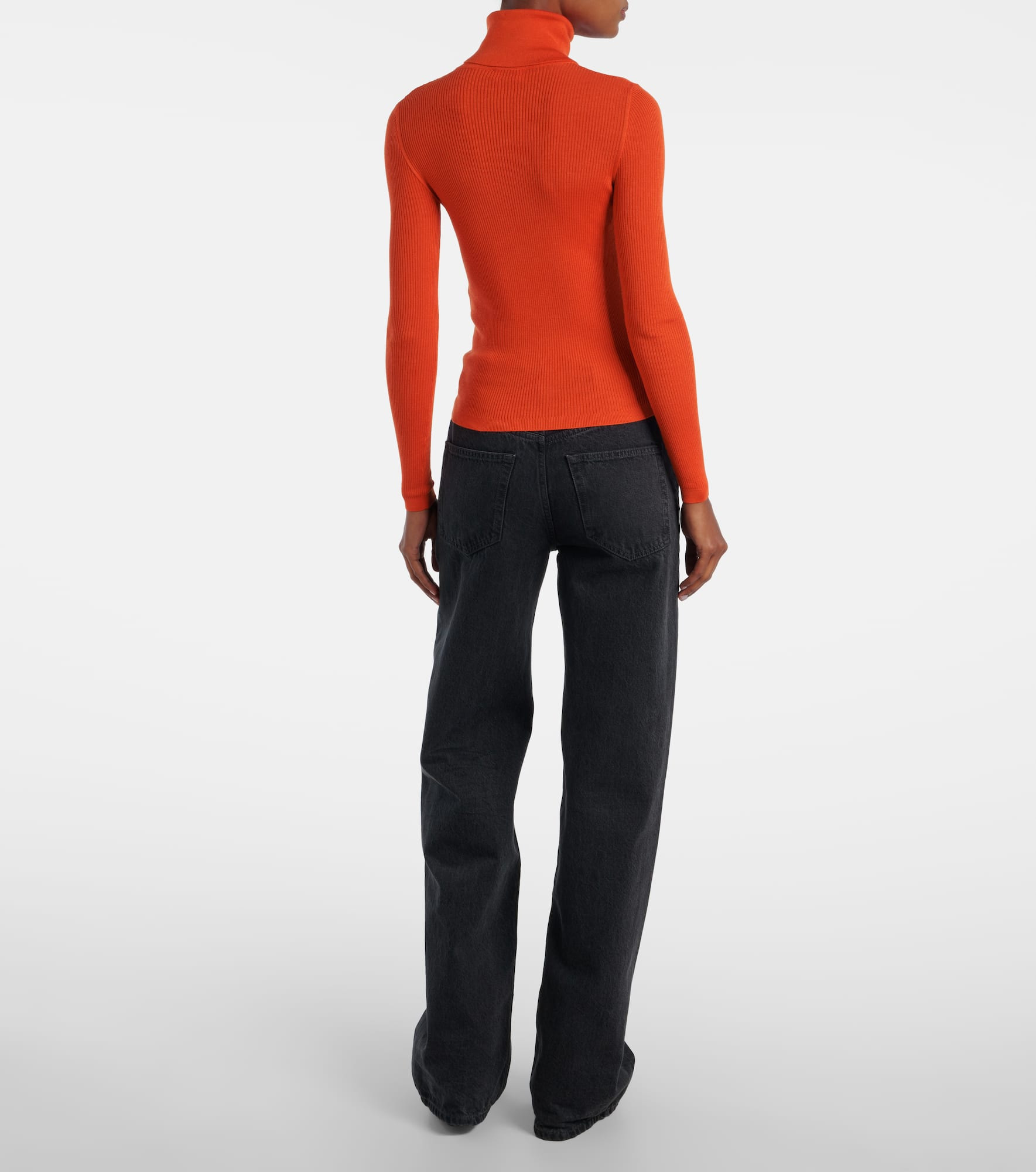 Wool, cashmere, and silk sweater - 3