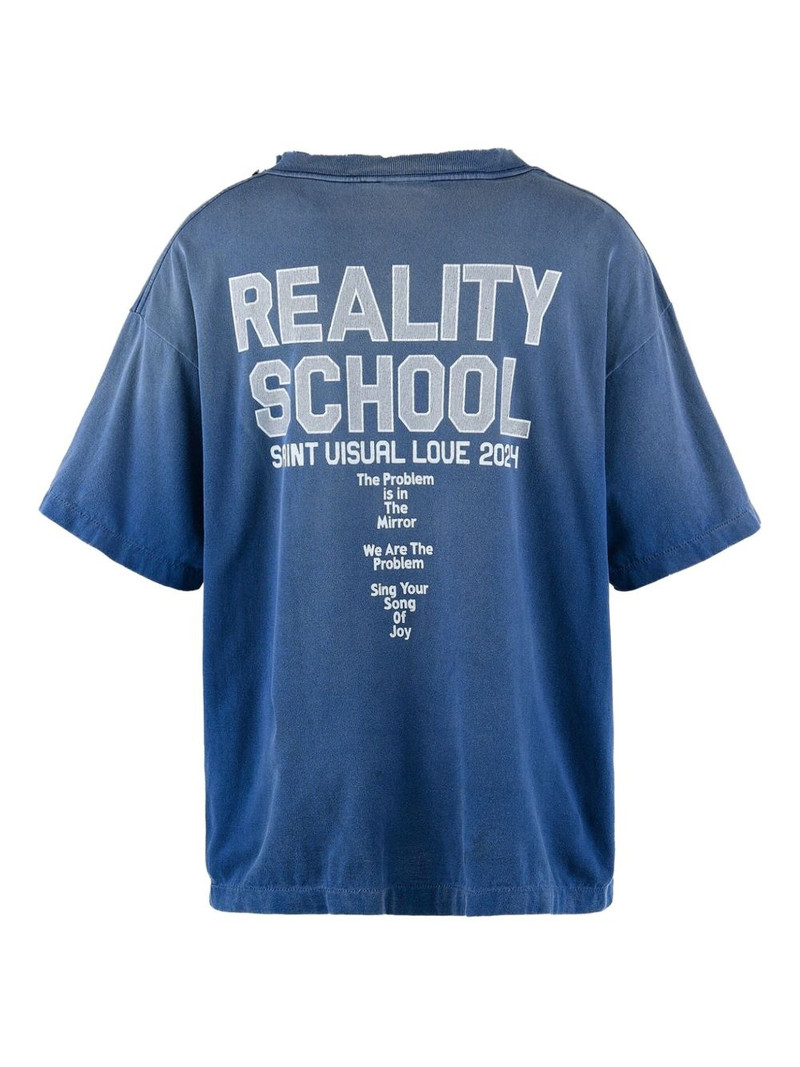 SAINT M×××××× graphic-print T-shirt outlook