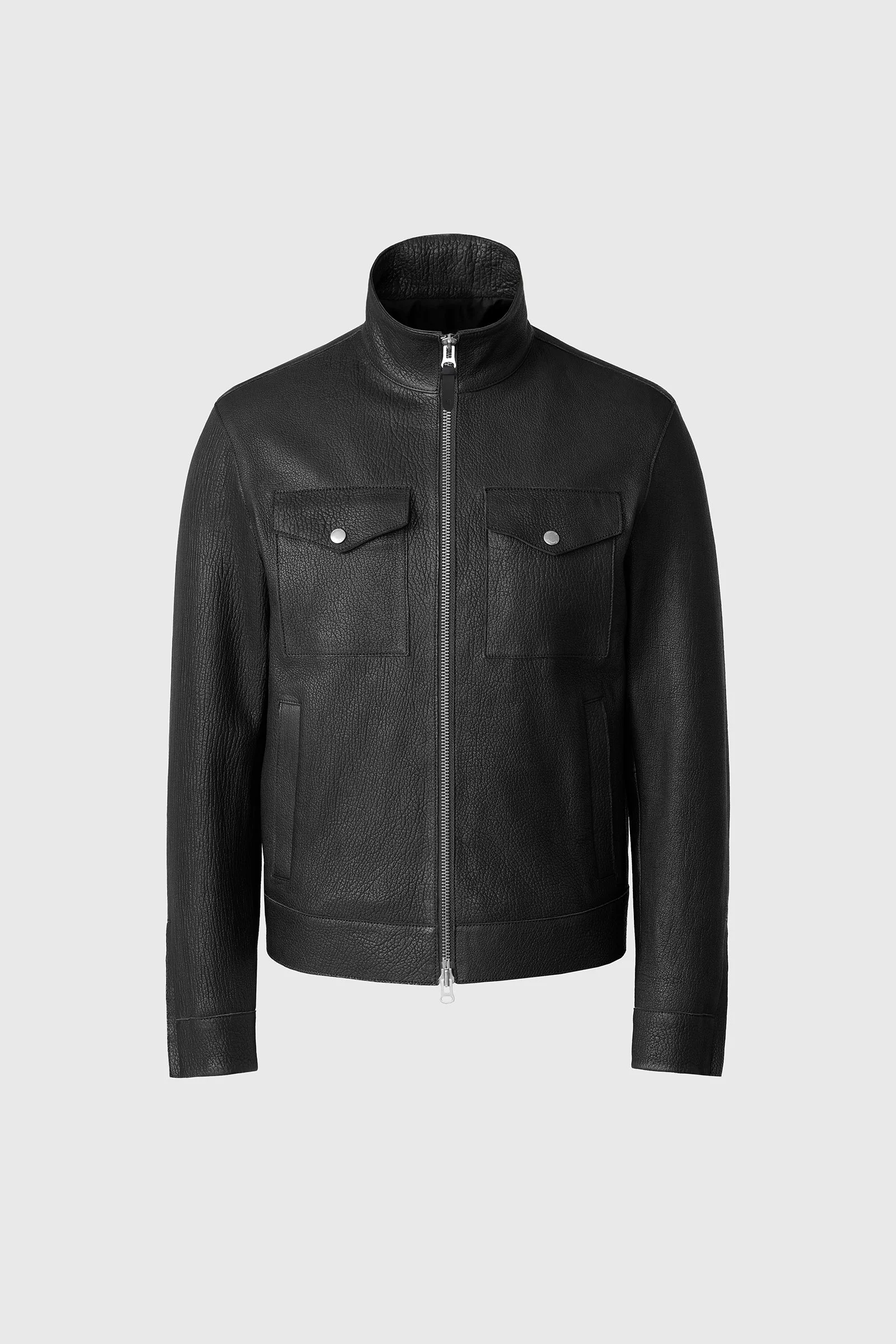 OTTO-PB Pebble leather jacket - 1