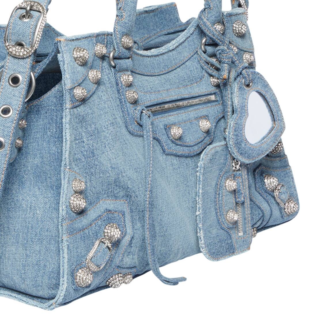 Women's Neo Cagole City Handbag In Denim  in Blue - 7