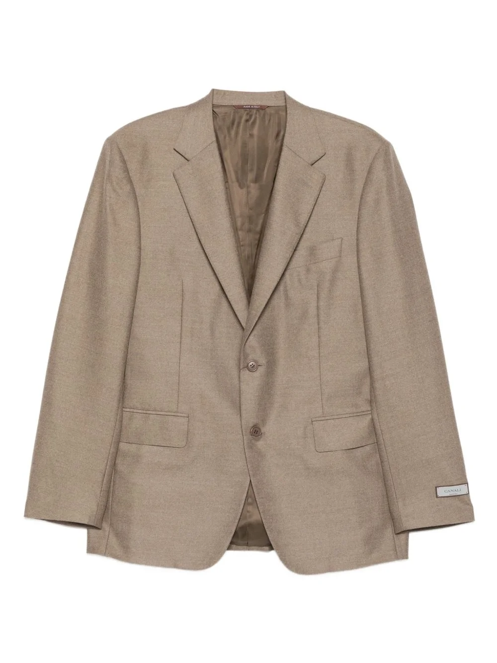two-button wool blazer - 1
