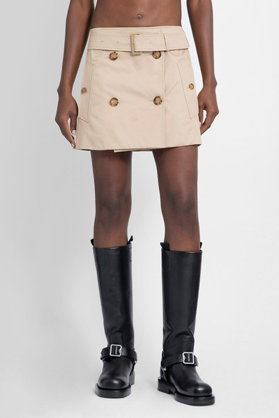 Burberry BURBERRY WOMAN BEIGE SKIRTS outlook