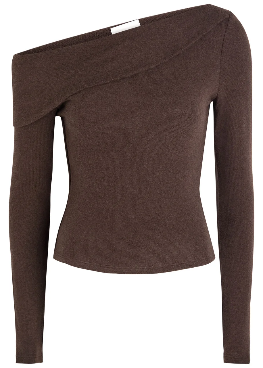 Reformation Elio Off-the-shoulder Knit top - 1