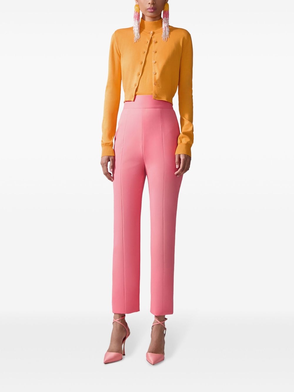 cropped cardigan - 2