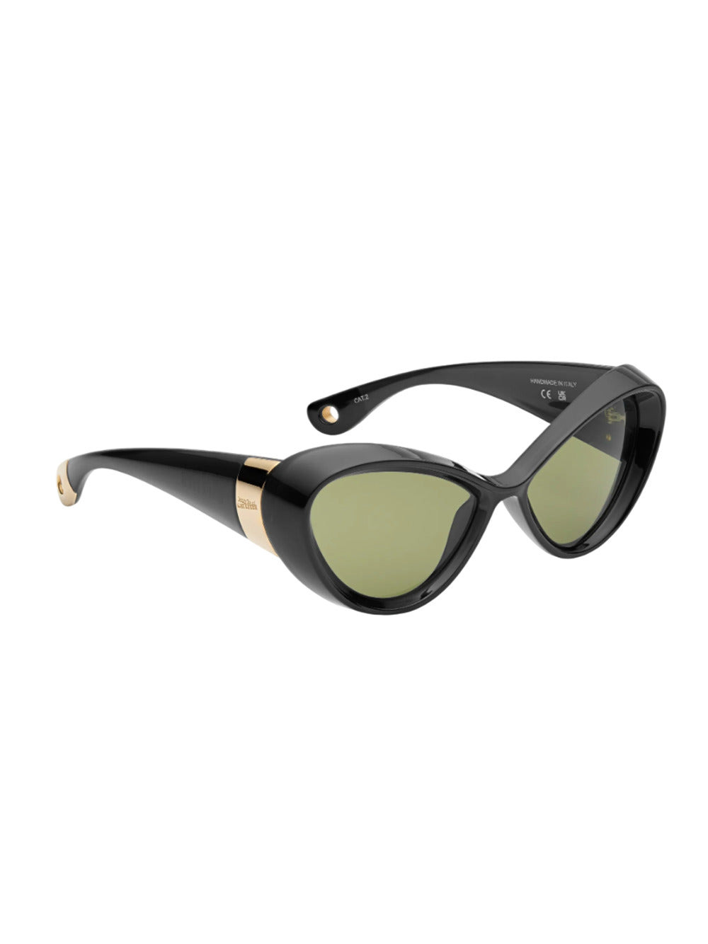 Black Parisian Cat Sunglasses - 2