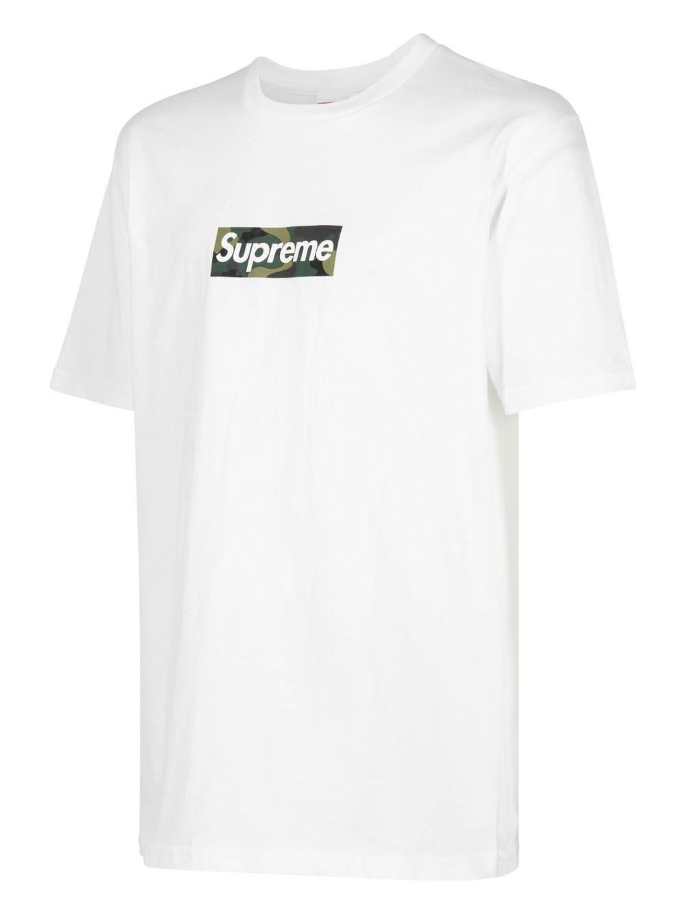 box logo cotton T-shirt - 2