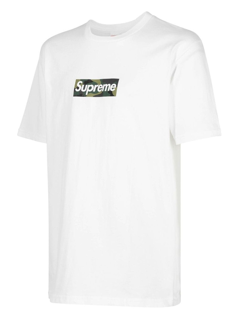 Supreme box logo cotton T-shirt outlook