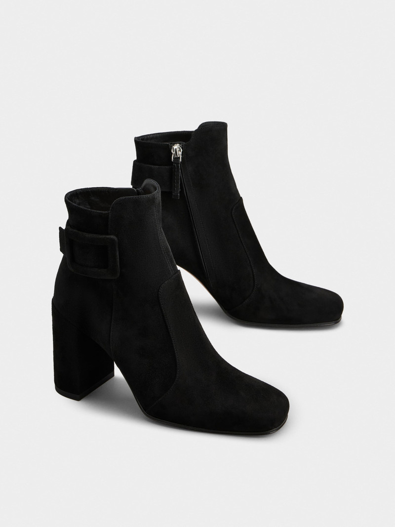 Booties in suede 2