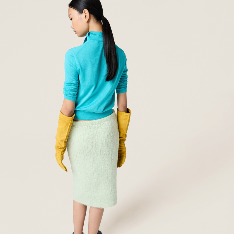 Silk and cashmere cardigan 3