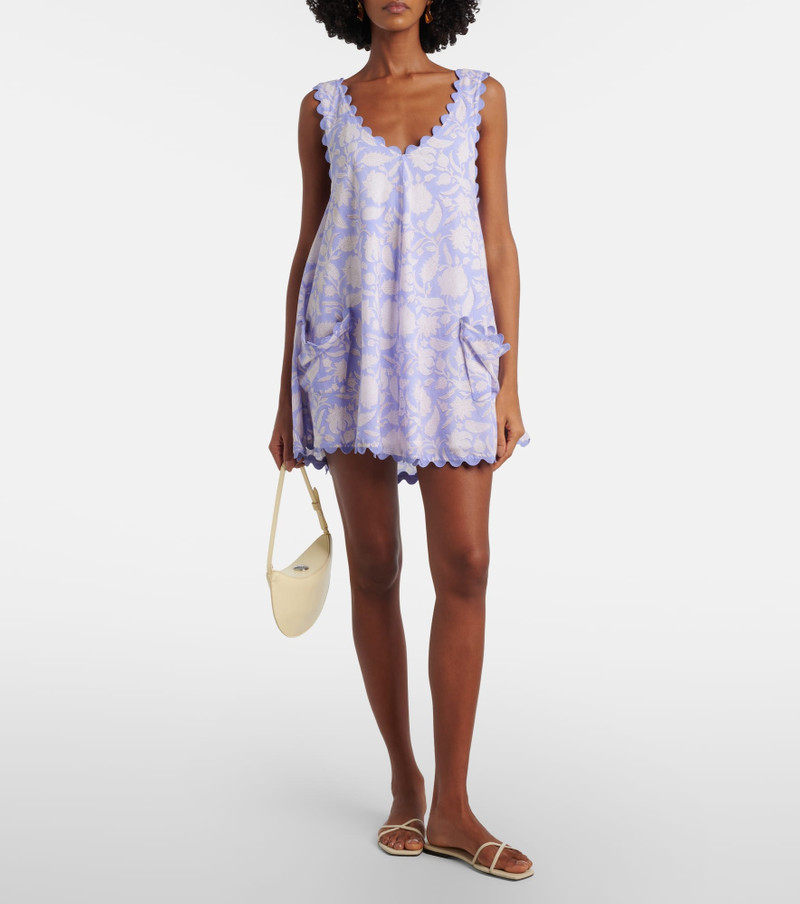 juliet dunn Cotton minidress outlook