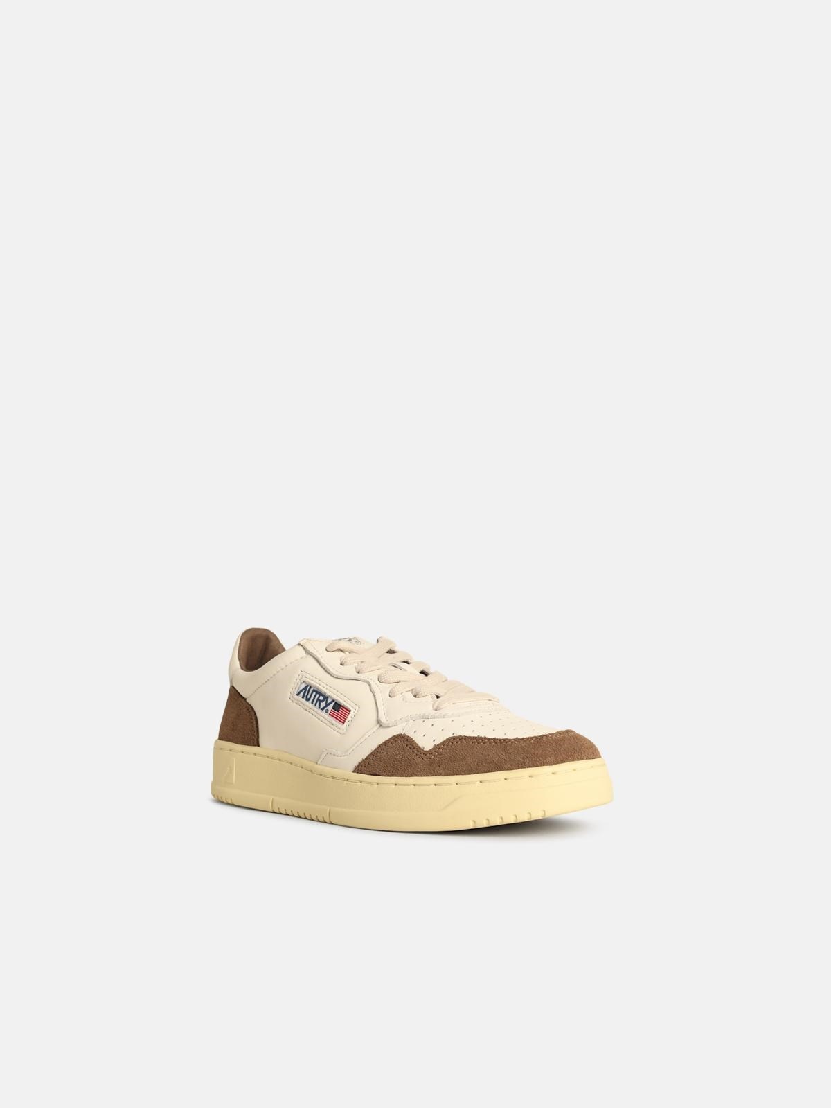 'MEDALIST LOW' WHITE LEATHER SNEAKERS - 2