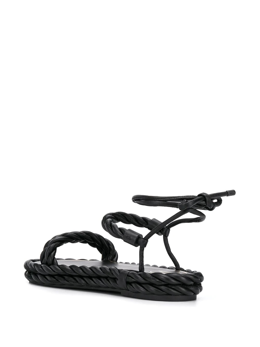 The Rope ankle-tie sandals - 3