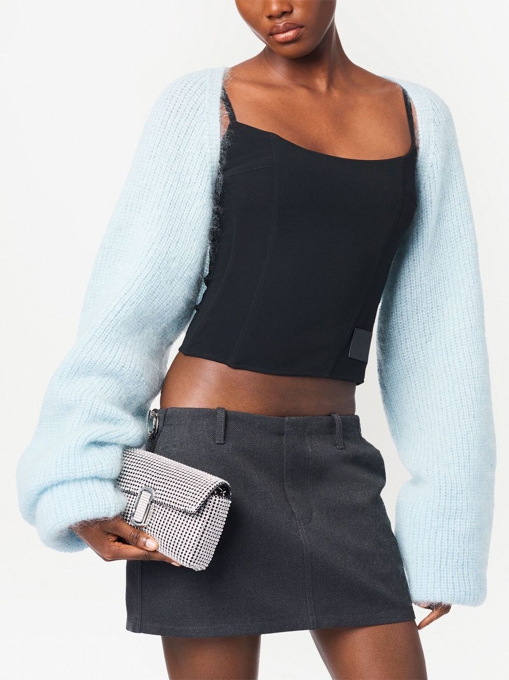 The Rhinestone J Marc mini shoulder bag - 5