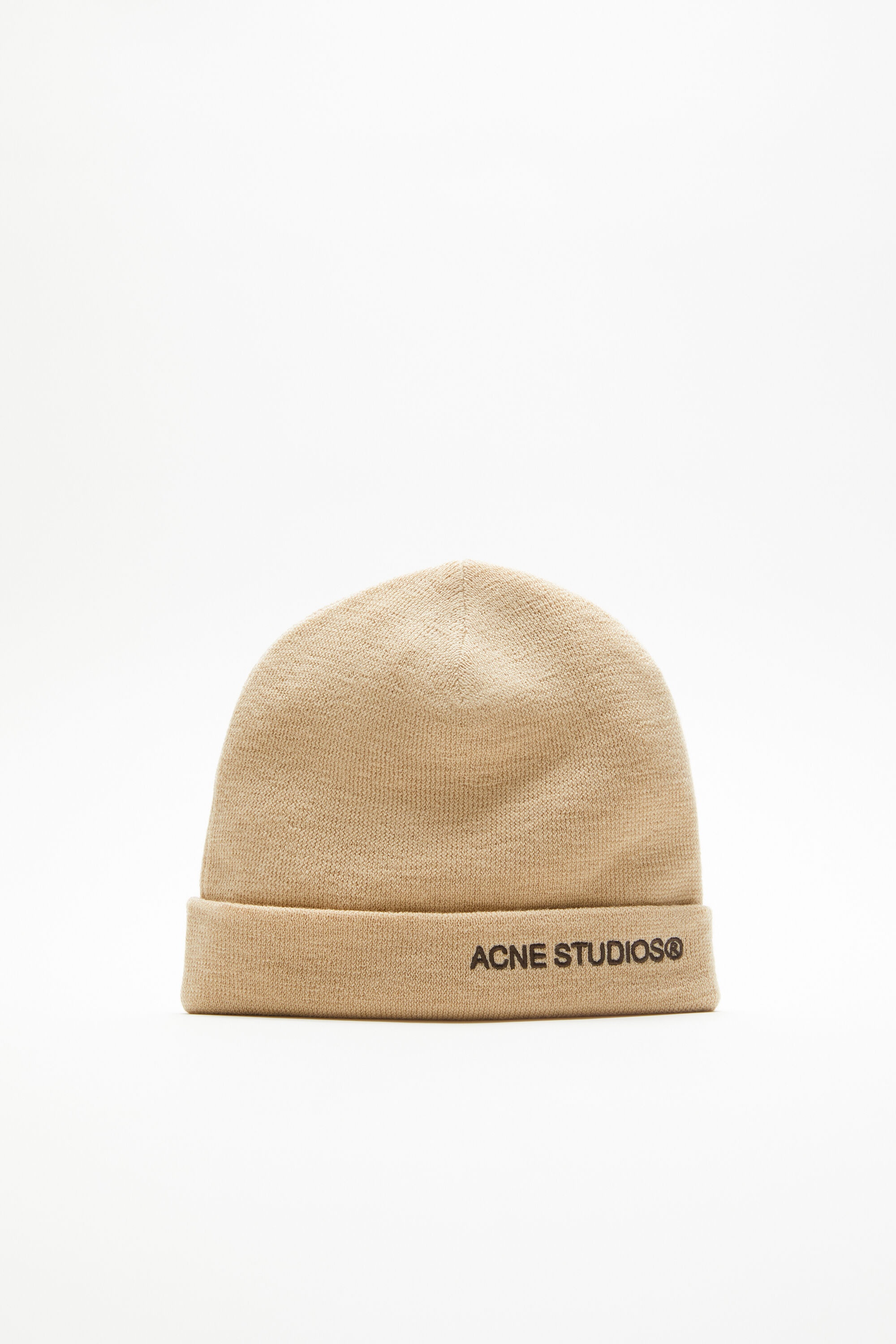 Logo beanie - Shell beige - 1