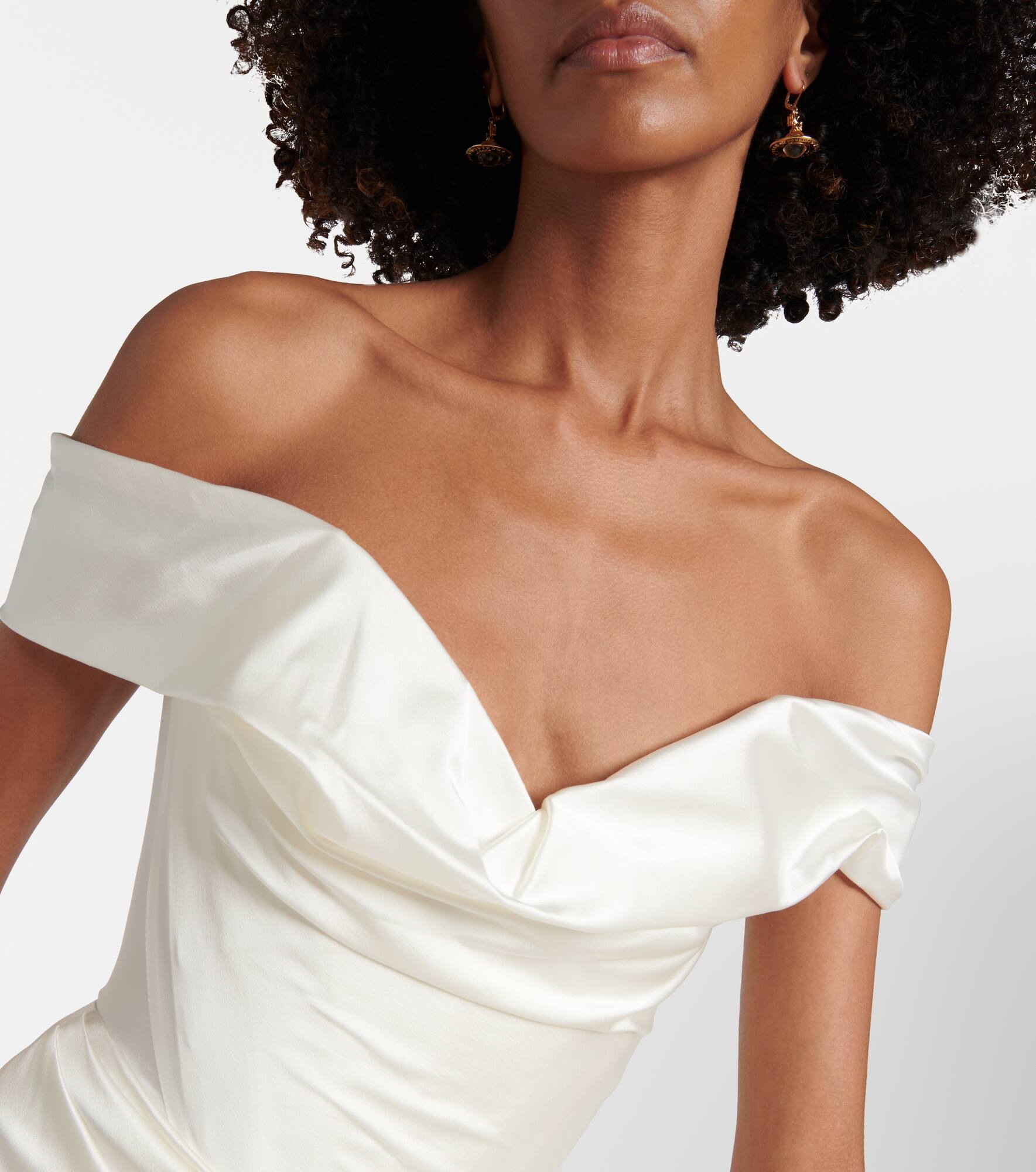 Bridal Nova Cora crêpe satin gown - 4