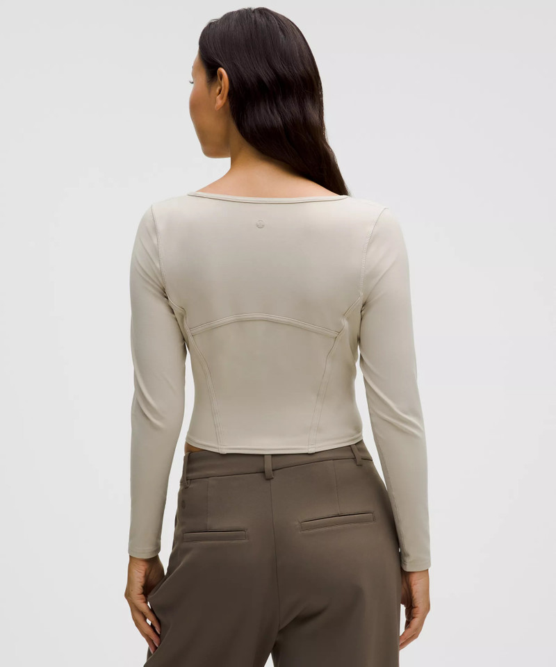 Waist-Seamed Nulu Long-Sleeve Shirt 3