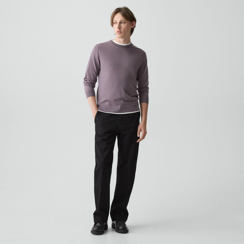 Theory Crewneck Sweater in Regal Wool outlook
