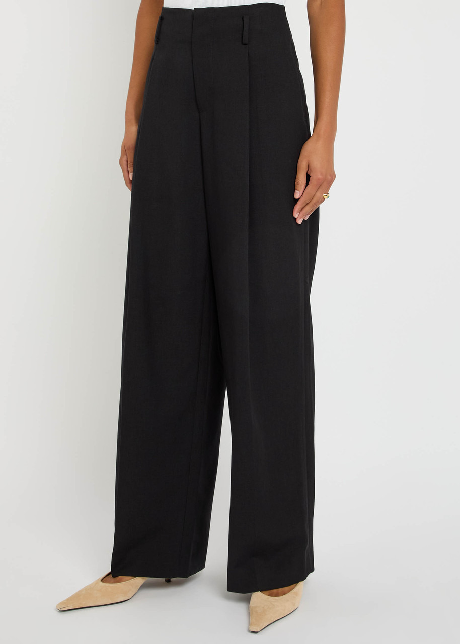 Vince Pleated Woven Trousers - 2