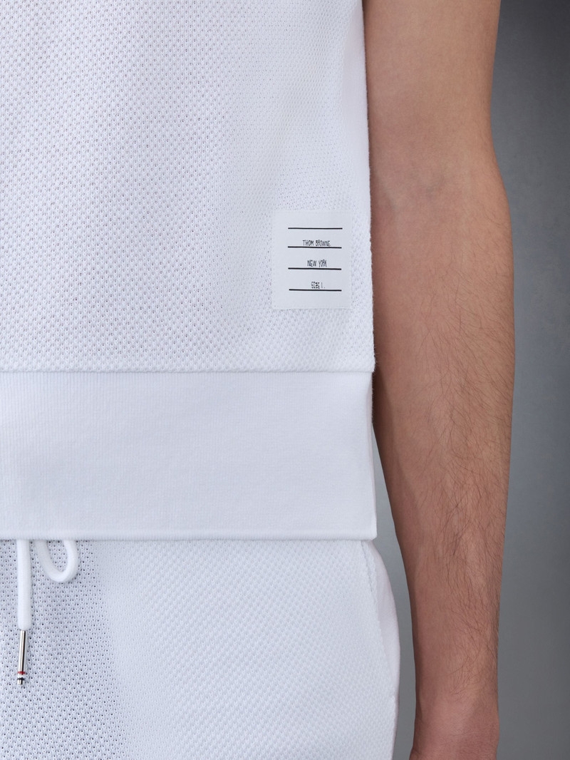 Textured Cotton Tuck Rib Polo 5