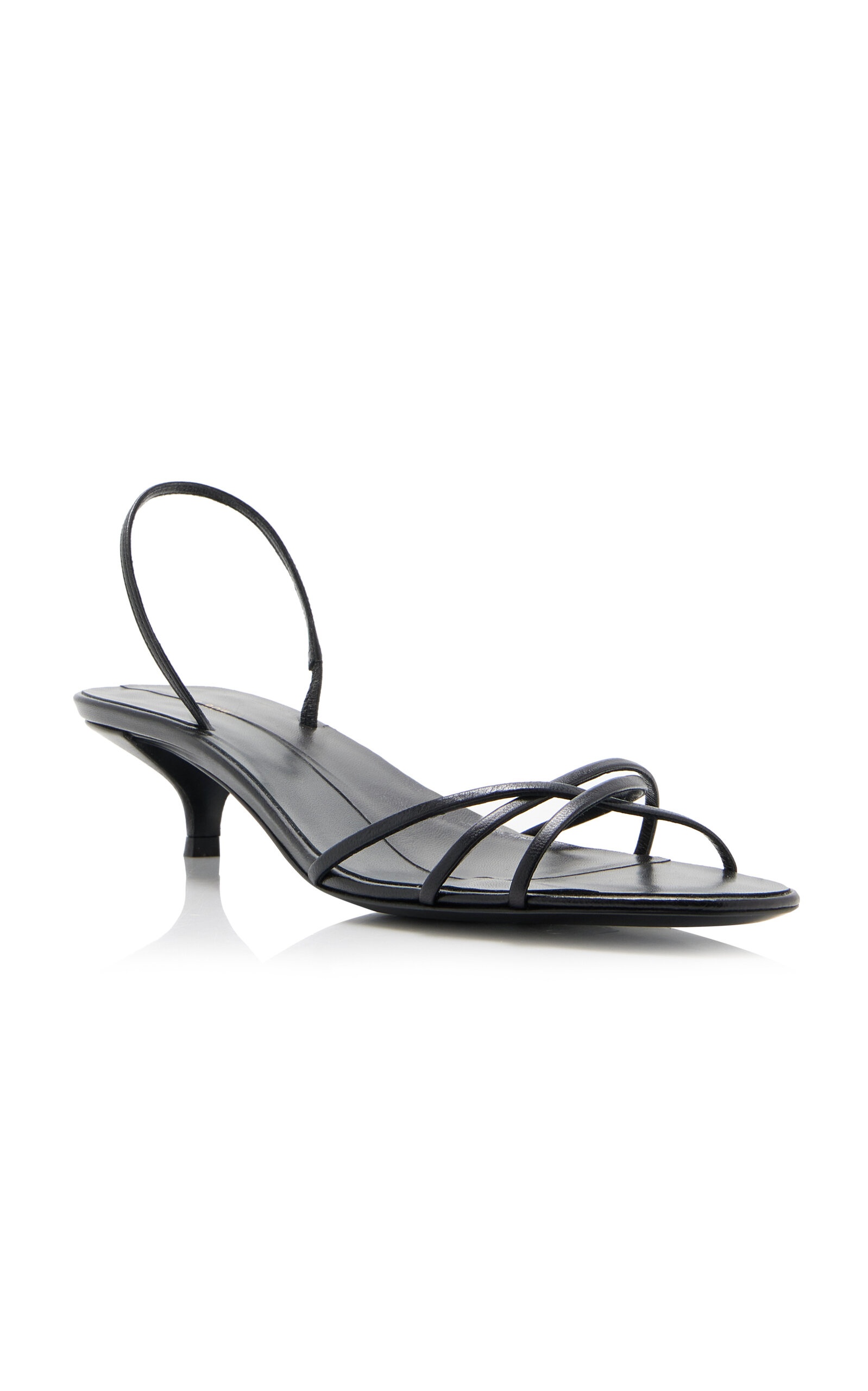 Harlow Leather Sandals black - 4