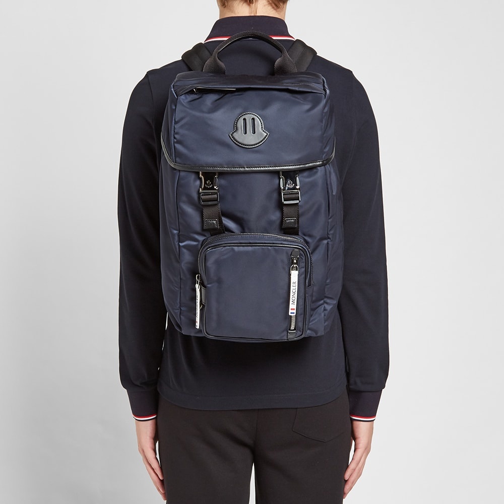 Moncler Chute Patch Logo Backpack - 7