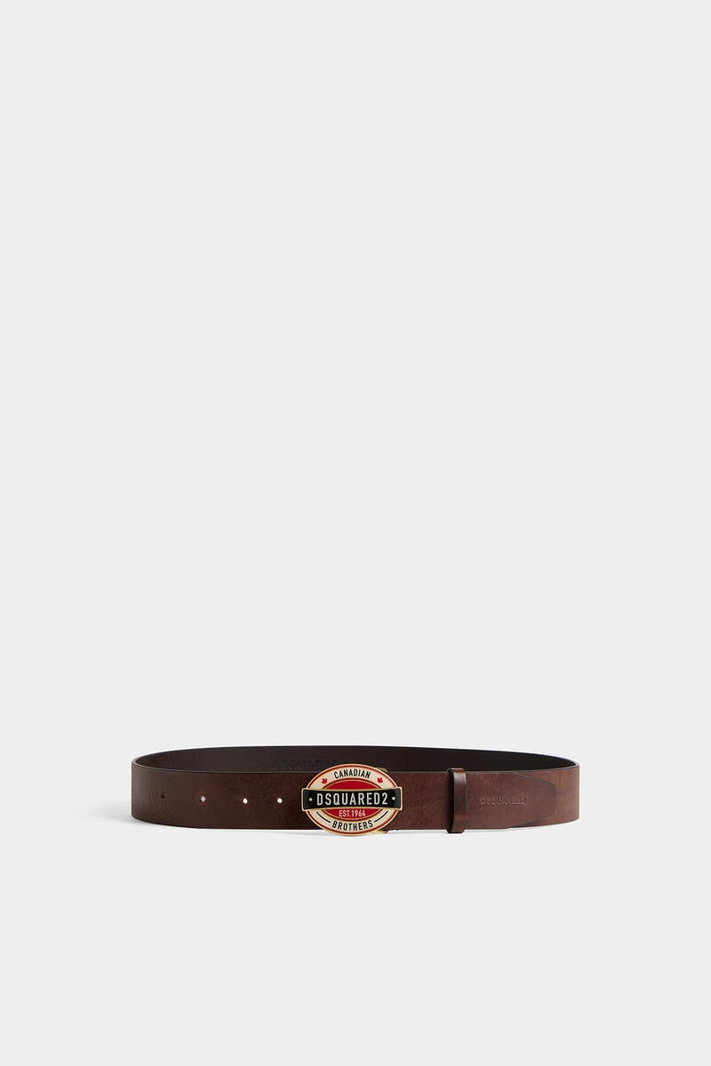 DSQUARED2 D2 CANADIAN BROTHERS PLAQUE BELT outlook