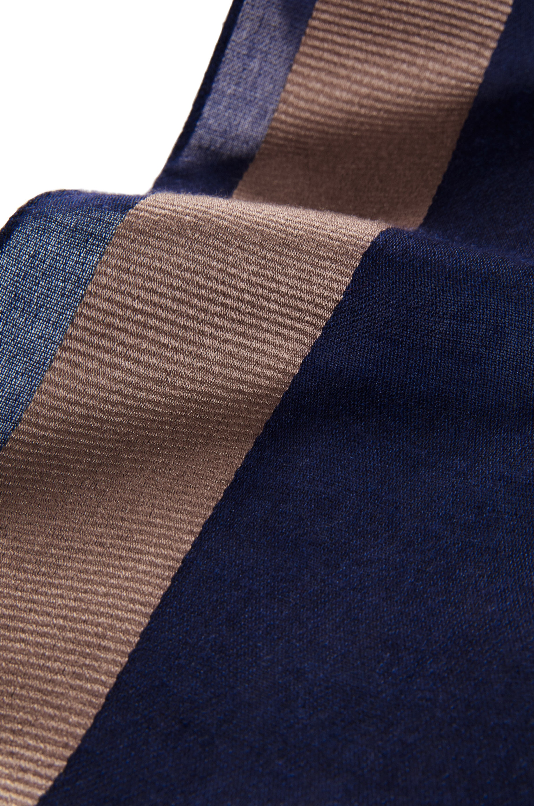 LOEWE border scarf in wool, silk and cashmere - 4