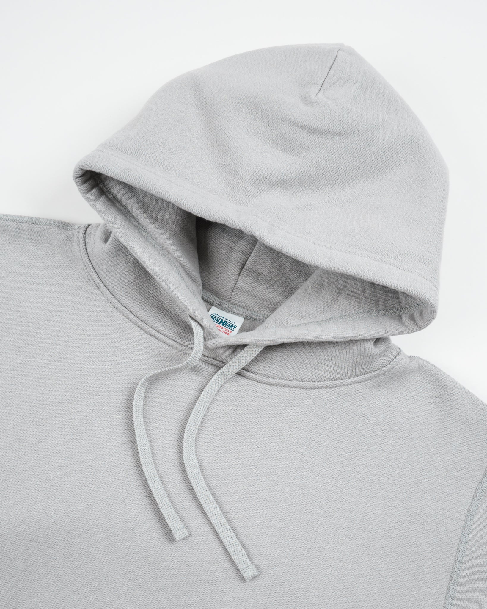 IHSW-49-GRY 14oz Ultra Heavyweight Loopwheel Cotton Hoodie - Grey - 8