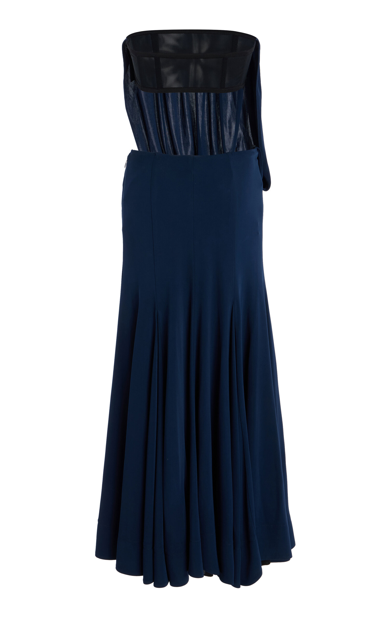 Yael Jersey Matte Maxi Dress navy - 5