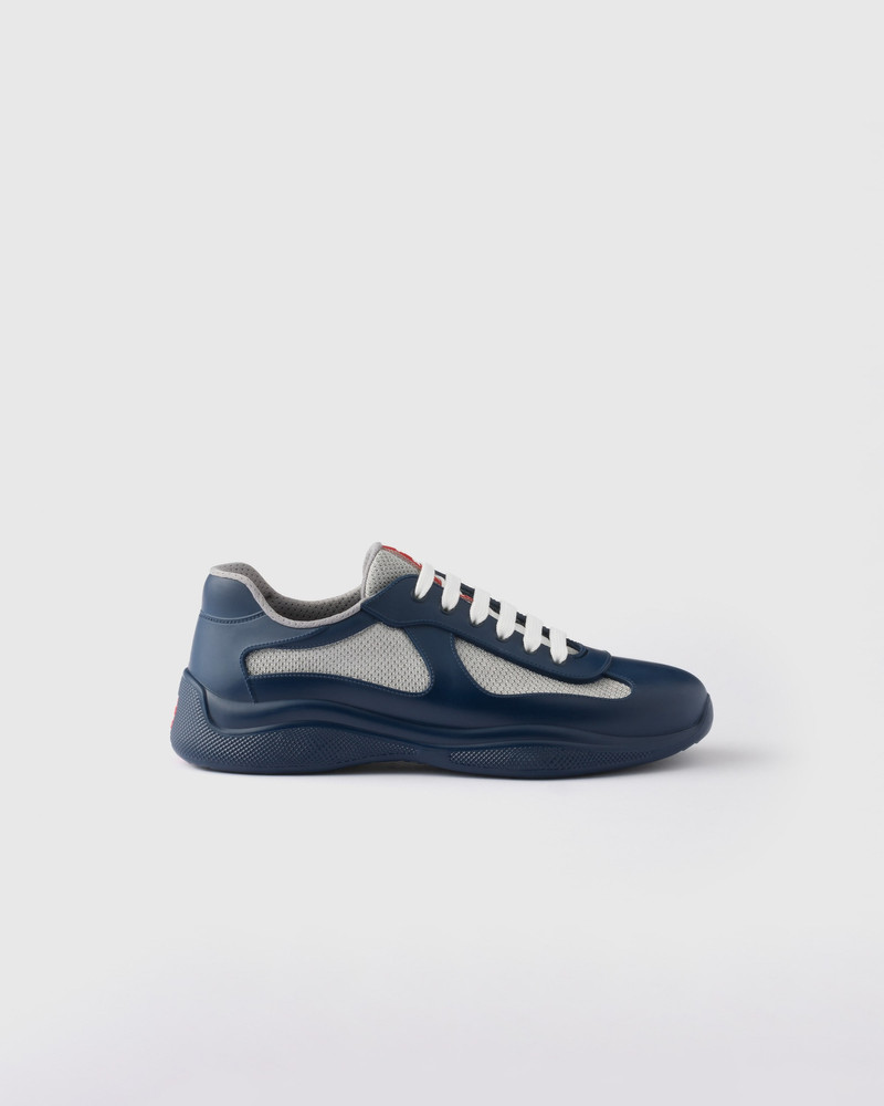 Prada Prada America's Cup Soft rubber and bike fabric sneakers outlook