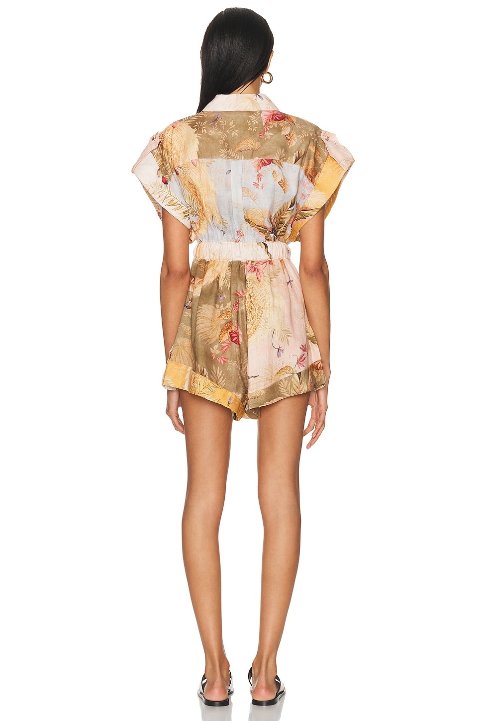 Ascension Cuffed Playsuit - 3